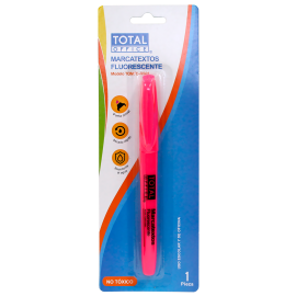MARCATEXTOS DELGADO ROSA BLÍSTER TOTAL OFFICE TOMFD-RS01
