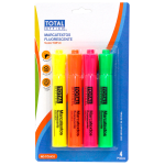 MARCATEXTOS BLÍSTER C/4 TOTAL OFFICE TOMF-04