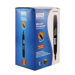 MARCADOR PERMANENTE NEGRO P.C. TOTAL OFFICE  C/12 TOMP-PCNG12N (L)