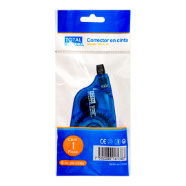 CORRECTOR EN CINTA TOTAL OFFICE 5MM X 8M TOCC-001