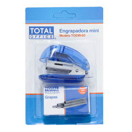ENGRAPADORA MINI TOTAL OFFICE C/1000 GRAPAS TOEMI-03