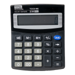 CALCULADORA 12 DIG. ELECTR. DUAL CHICA TOTAL OFFICE TOCE-ME