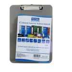 TABLA AGARRAPAPEL TOTAL OFFICE A4 C/CLIP ACRILICO TOTA-ACRIA4