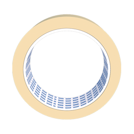 CINTA MASKING TAPE TOTAL OFFICE 48MM X 50M TOCMT-4850