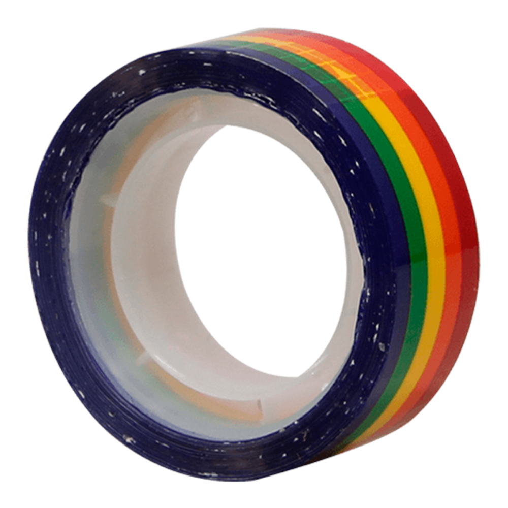CINTA ADHESIVA MULTICOLOR TOTAL OFFICE 15MM X 10M TOCAM-1510 CINTA ADHESIVA MULTICOLOR TOTAL OFFICE 15MM X 10M TOCAM-1510