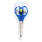 TIJERA ESCOLAR 6 PULG C/RESORTE TOTAL SCHOOL BOLSA TS-T7FLEX