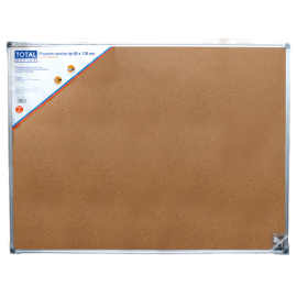 PIZARRON CORCHO 90X120CM TOTAL OFFICE TOPC-90120