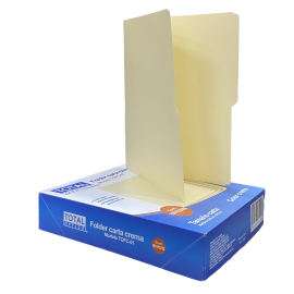 FOLDER CARTA CREMA TOTAL OFFICE TOFC-01 (L)