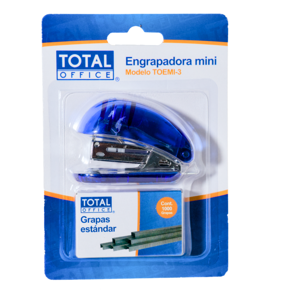 ENGRAPADORA MINI C/1000 GRAPAS TOTAL OFFICE TOEMI-3