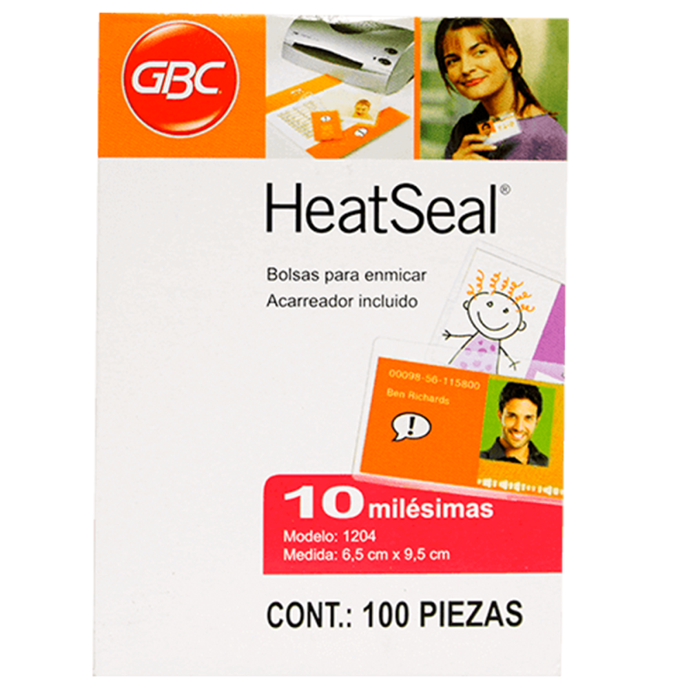 MICA TERMICA 10 MIL CLUB 6.5 X 9.5 CM GBC MOD.M130131 (L)