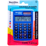 CALCULADORA 8 DIG. BOLSILLO BARRILITO MOD. 8045CBB