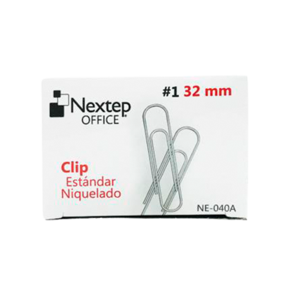 CLIP 1 ESTANDAR NEXTEP 32 MM NE-040A C/100