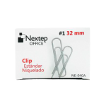 CLIP 1 ESTANDAR NEXTEP 32 MM NE-040A C/100