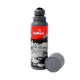 TINTA PARA SELLOS 60 ML NEGRA ROLL ON STAFFORD ROLAPLICA COC2000 AZOR (L)
