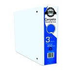 CARPETA DE ARGOLLA VINIL 3 O CARTA BLANCO SAMSILL 18587 (L)