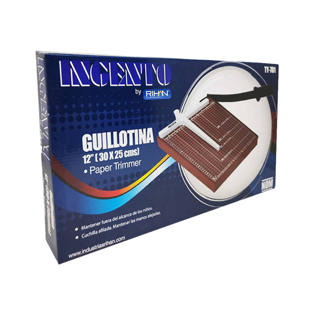 GUILLOTINA 12 (30 CM.) TY701 T/C RIHAN