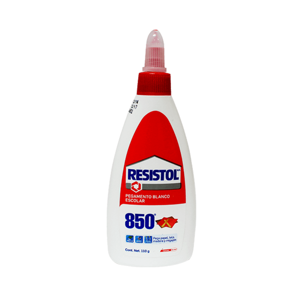 PEGAMENTO LIQUIDO BLANCO 110 GRS RESISTOL 850 PC 2105651 HENKEL