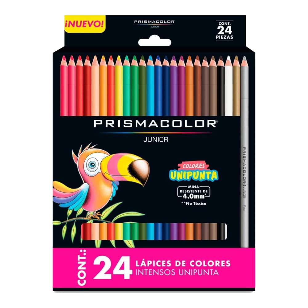 COLORES LARGOS REDONDOS C/24 PRISMACOLOR CAJA 2153020 NEWELL