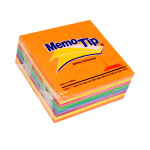 NOTA ADHESIVA 3 X 3 MEMO TIP CUBO NEON 400H #54