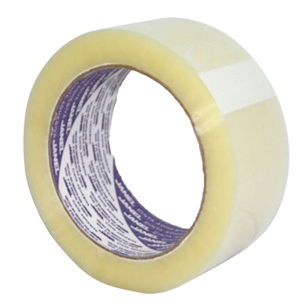 CINTA DE EMPAQUE TRANSPARENTE 48 X 150 JANEL #075