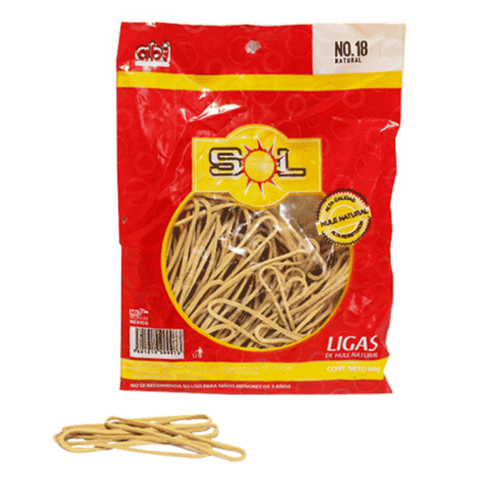 LIGA #18 SOL NATURAL BOLSA 80GRS 00073