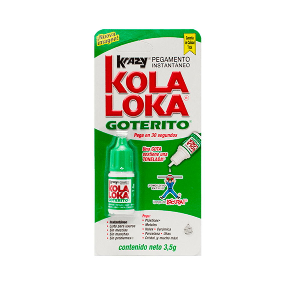 PEGAMENTO GOTERITO 3.5 GRS KOLA LOKA BLISTER KLG-MC