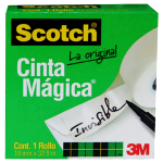 CINTA ADHESIVA 19 X 33 #810 MAGICA 3M 