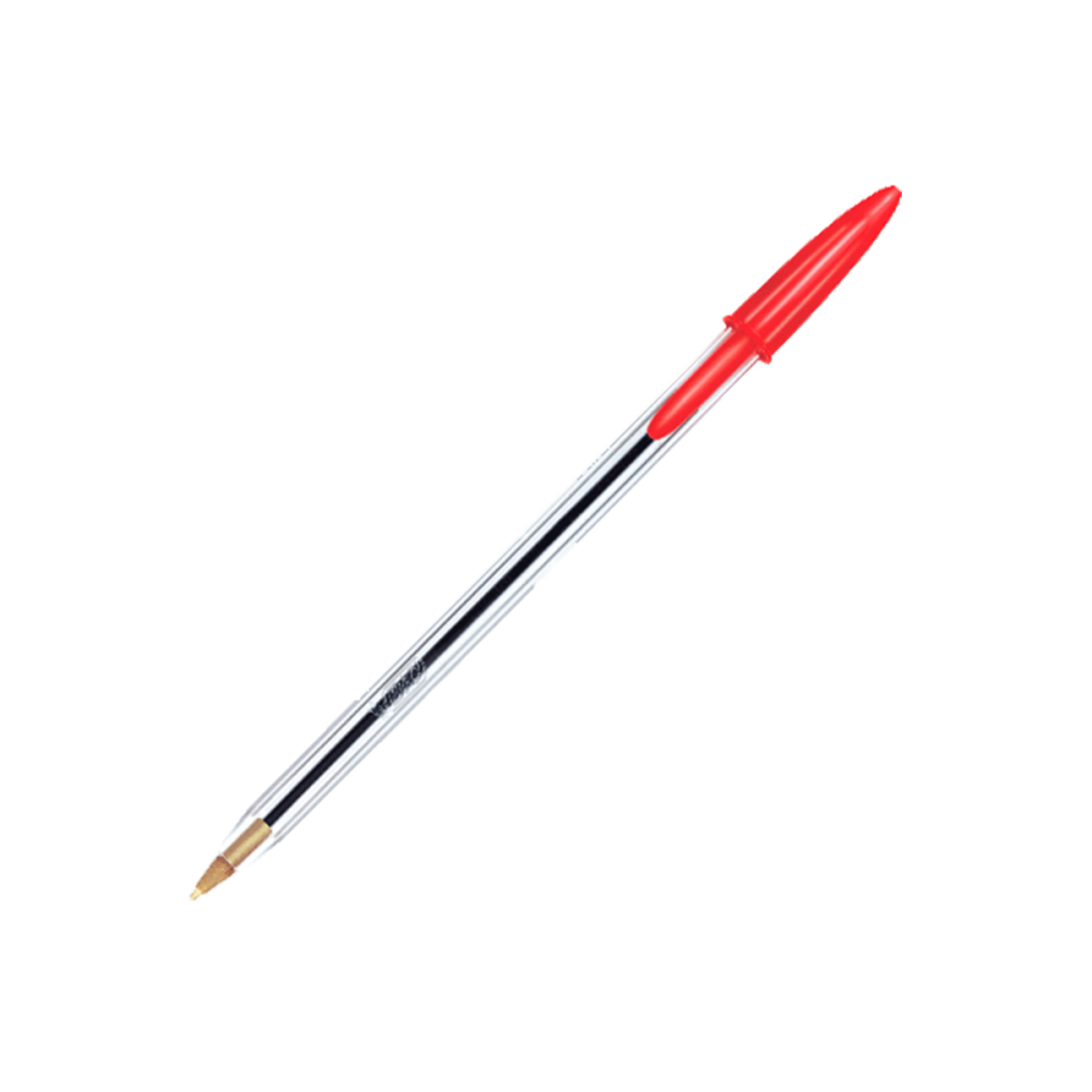 Bolígrafo BIC Cristal Dura Punto Mediano 1.0mm Color Rojo C/12 Pzas 923997 - Código: 923997 | Compra en Guadalajara