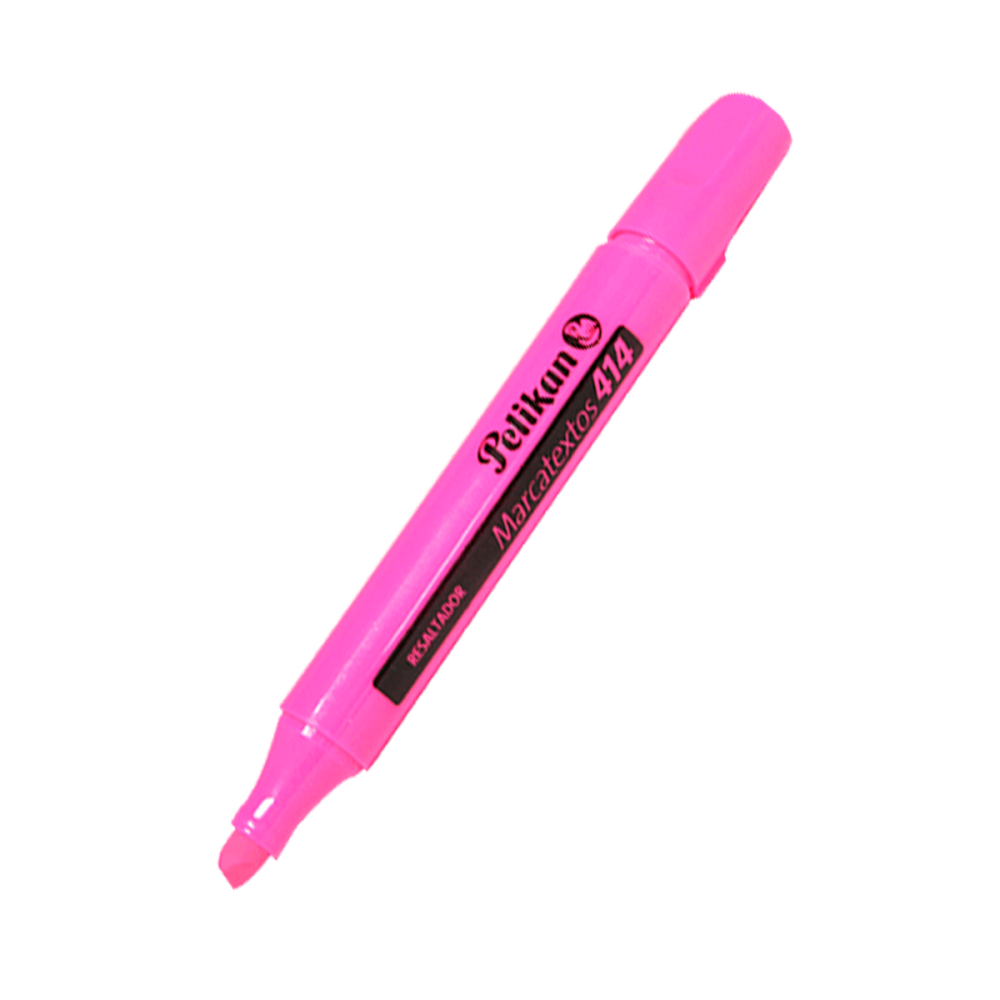MARCA TEXTOS GRUESO ROSA #414 PELIKAN PC 30160001 PELIKAN