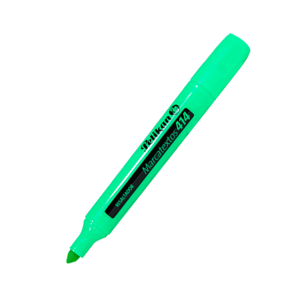 MARCA TEXTOS GRUESO VERDE #414 PELIKAN PC 30160006 PELIKAN