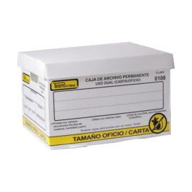 CAJA ARCHIVO MUERTO T/C PLASTICO 0108 PRINTAFORM