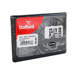 COJIN PARA SELLOS 1 PLASTICO SIN TINTA PZ STAFFORD COJ0011 (L)