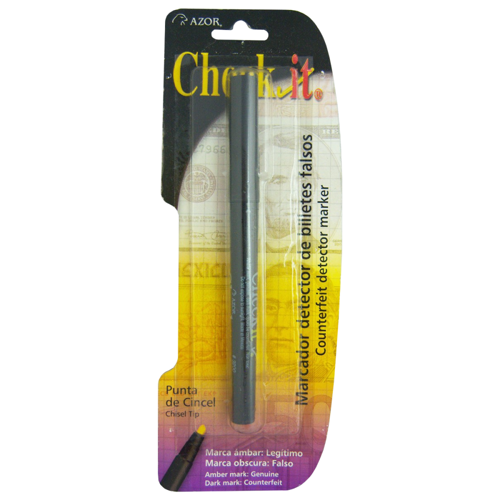 DETECTOR DE BILLETES CHECK IT BLISTER 301.3210 AZOR