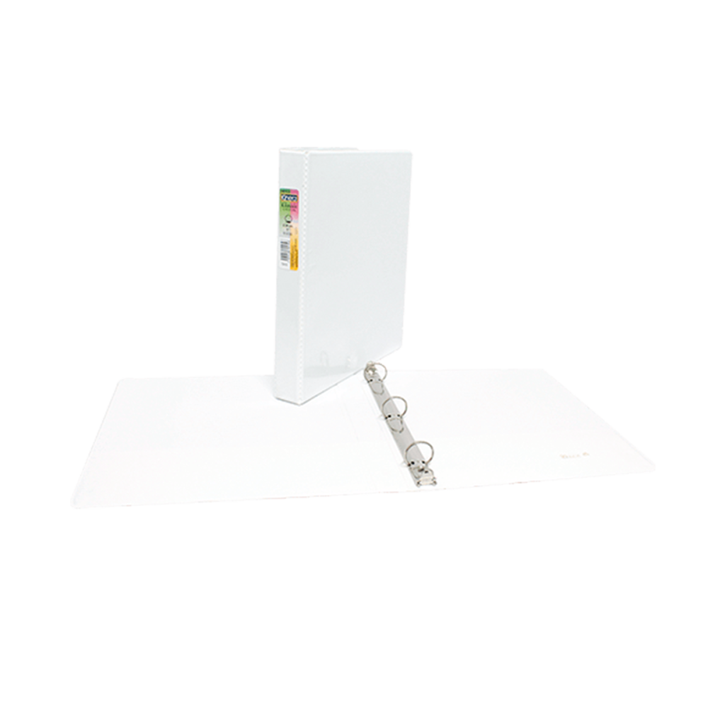 CARPETA DE ARGOLLA VINIL 1 O CARTA BLANCO KINERA 302.9101BL