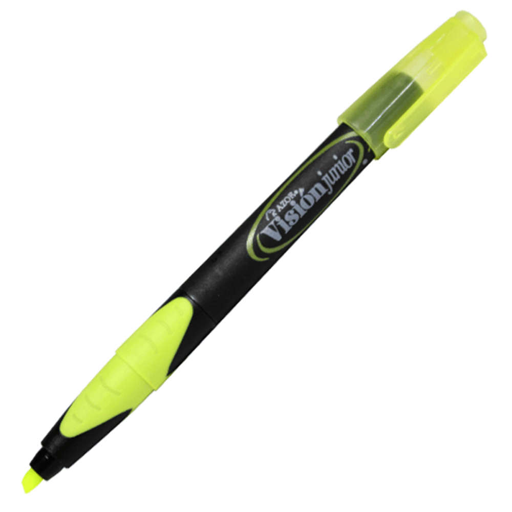 MARCA TEXTO FLOURESCENTE VISION JUNIOR AMARILLO COD 2800AM 