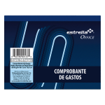BLOCK COMPROBANTE DE GASTOS C/50 HJS. MOD 137 ESTRELLA