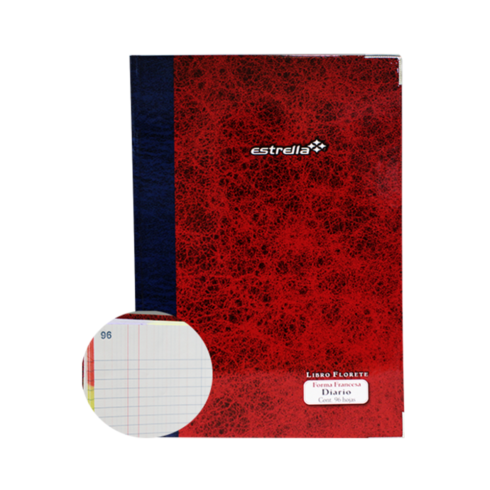 LIBRO DIARIO 96 HJS FLORETE ESTRELLA 102 (L)