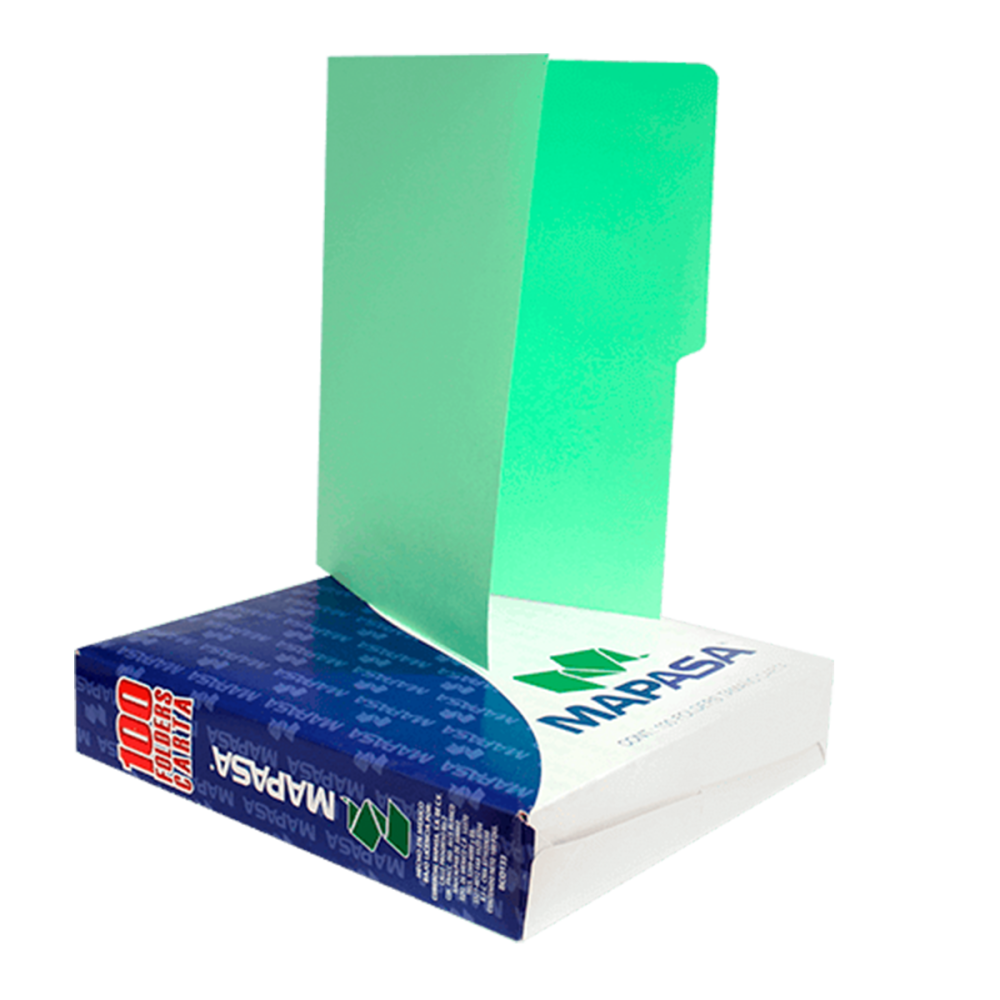 FOLDER CARTA VERDE MAPASA (L)