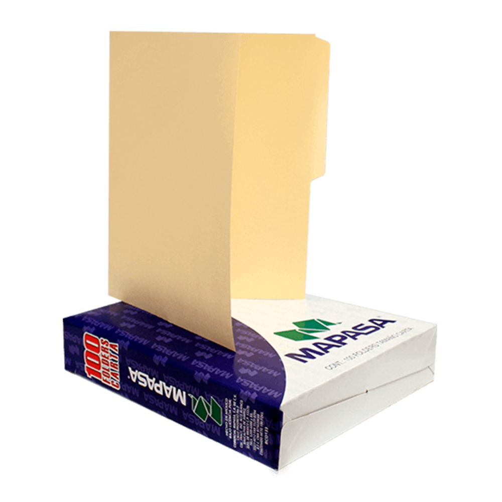 FOLDER CARTA CREMA MAPASA (L)