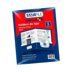 FOLDER PLASTIFICADO CARTA 24 X 30 AZUL MARINO MAPASA