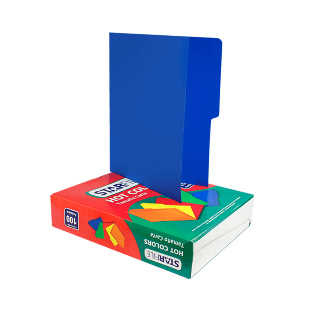 FOLDER CARTA AZUL HOT COLORS PC PH0026 (L)