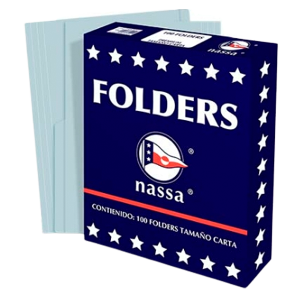 FOLDER CARTA AZUL NASSA PREMIUM