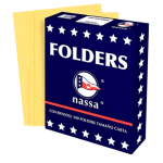 FOLDER CARTA AMARILLO NASSA PREMIUM