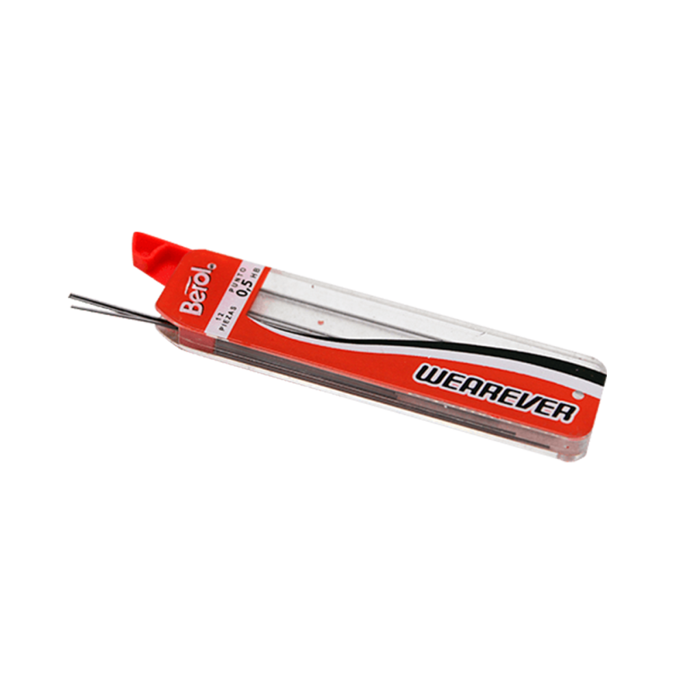 PUNTILLAS 0.5 MM HB BEROL TUBO M26010015001 NEWELL