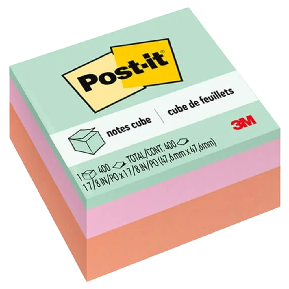 NOTA ADHESIVA POST IT 2051-FLT OLA ROSA 2 X2 X/400 HJS