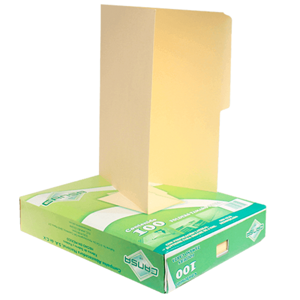 FOLDER CARTA CREMA CANSA PC (L)